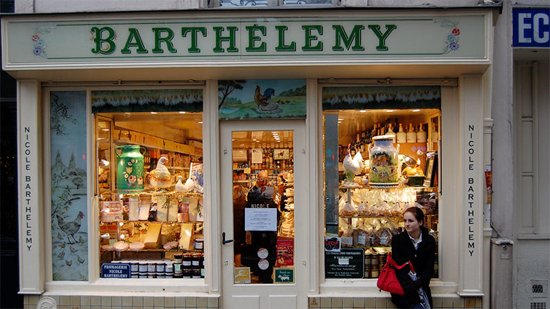 Barthelemy is one of Paris' best cheese shops.