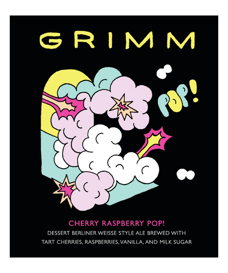 Review: Grimm Artisanal Ales Cherry Raspberry Pop! Review