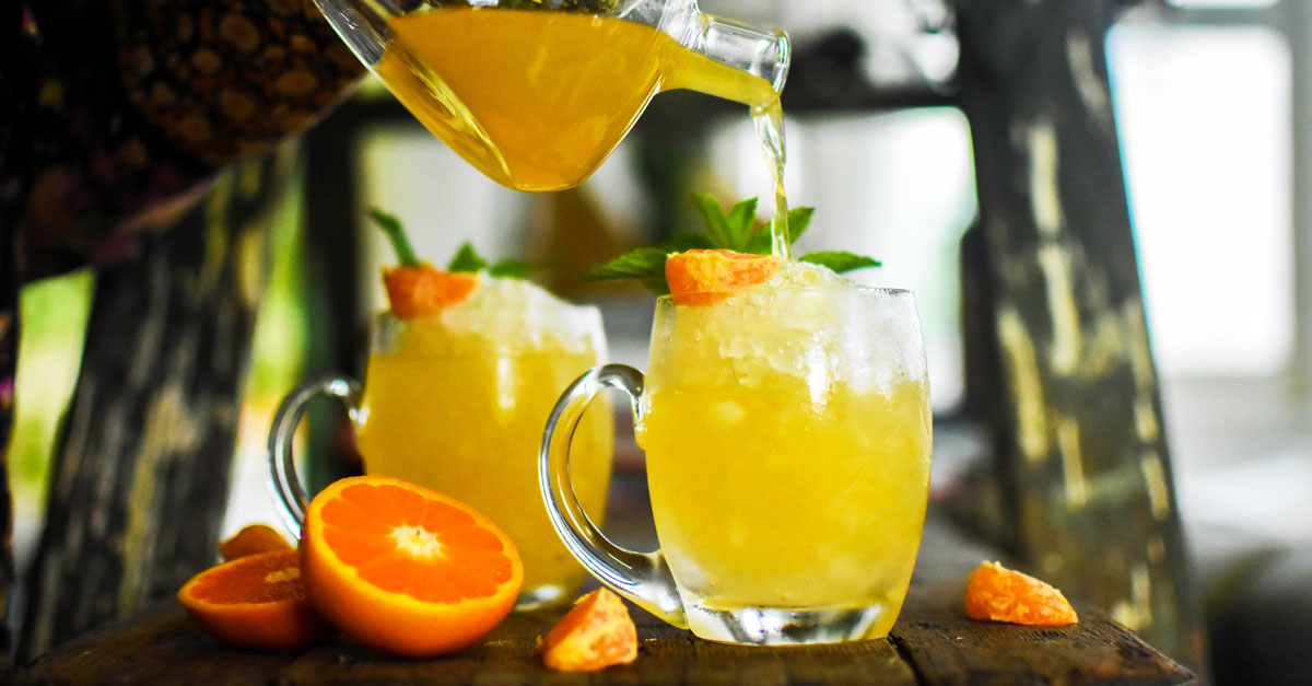 The Mandarin Gin Punch Recipe