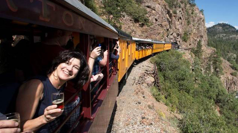 The Durango Brew Train is one of the best beer trains in America