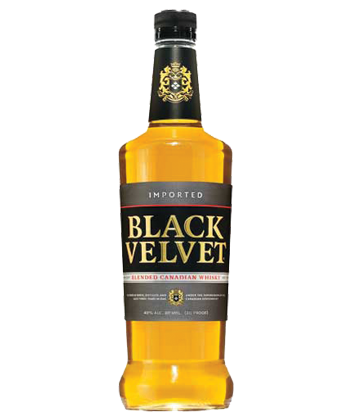 Black Velvet is one of the most popular whiskies in America for 2019