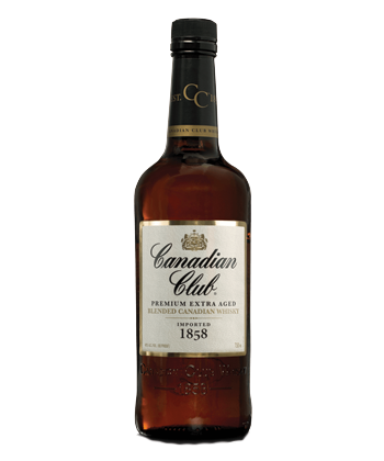 Canadian Club is one of the most popular whiskies in America for 2019