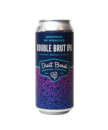 Dust Bowl Brewing Mouthful of Miracles Double Brut IPA