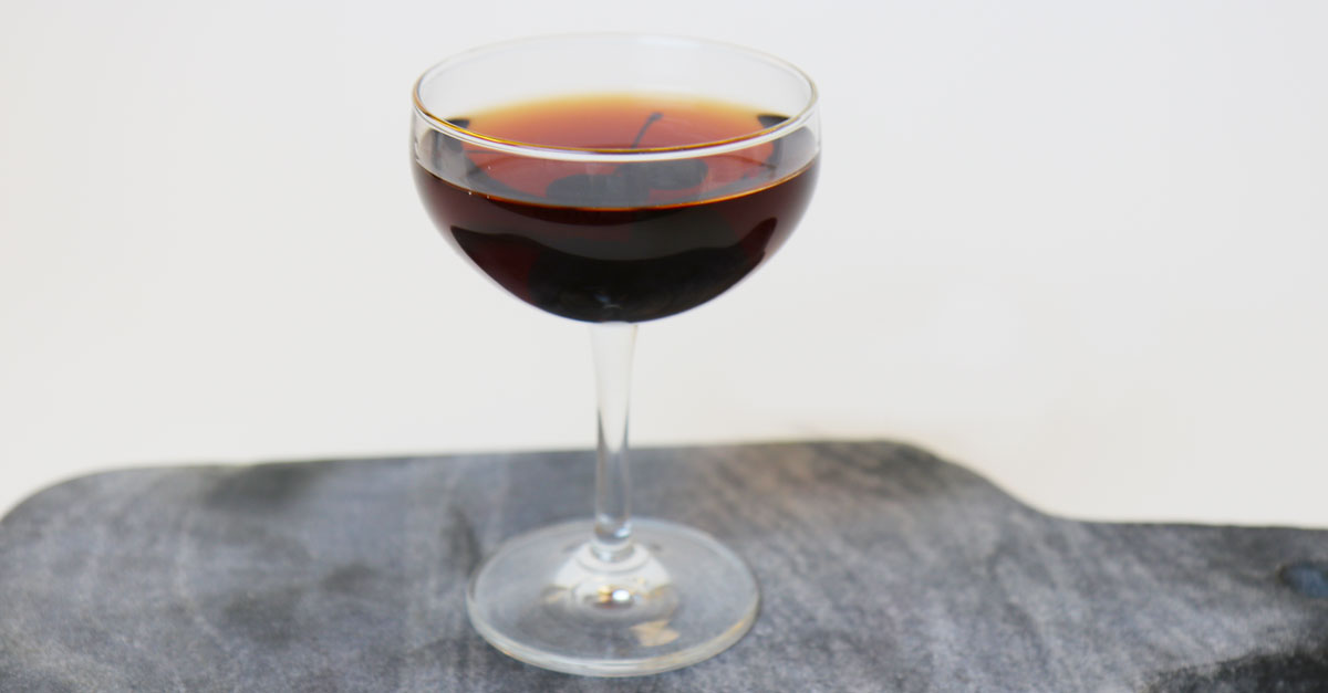 One of the most famous cocktails from New York is The Manhattan.This version of the classic cocktail swaps out the sweet vermouth for Port.