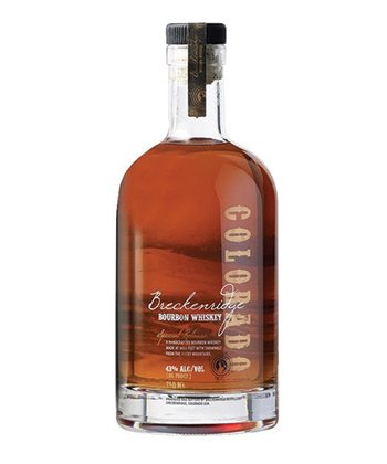 Breckenridge Blend of Straight Bourbon is one of the Best Bourbons for 2019