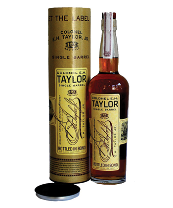 Colonel E.H. Taylor Single Barrel Straight is one of the Best Bourbons for 2019