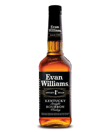 Evan Williams Black Label is one of the Best Bourbons for 2019