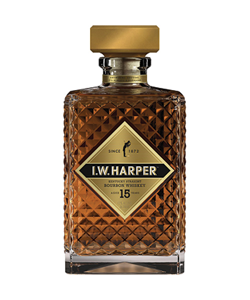 I.W. Harper 15-Year-Old Kentucky Straight Bourbon Whiskey is one of the Best Bourbons for 2019