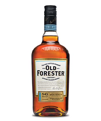 Old Forester 86 Proof Kentucky Straight Bourbon is one of the Best Bourbons for 2019