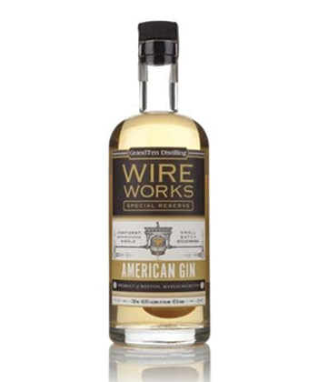 GrandTen Distilling Wire Works Special Reserve is one of the best barrel-aged gins
