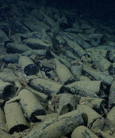Century-Old Wine and Champagne Discovered in Shipwreck Off British Coast