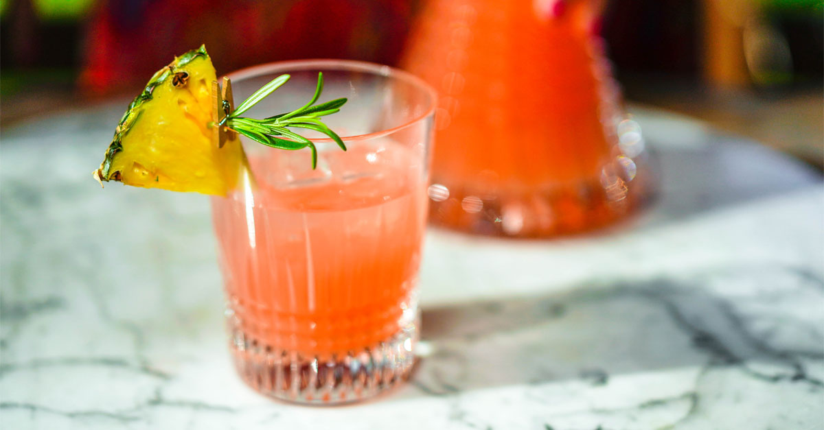 The Rosy Gin Punch Recipe