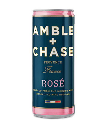 Amble + Chase Rosé is one of the best canned wines for summer 2019.