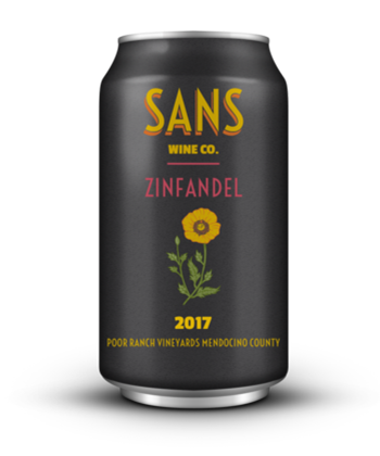 Sans Wine Co. Zinfandel is one of the best canned wines for summer 2019.