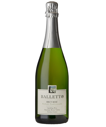 Balletto Brut Rose is one of the best sparkling rosé wines you can buy