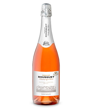Domaine Bousquet Brut Rosé is one of the best sparkling rosé wines you can buy