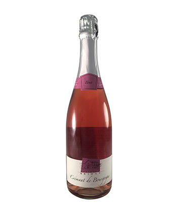 Domaine Michel Briday Stephan Briday Cremant de Bourgogne Rosé is one of the best sparkling rosé wines you can buy