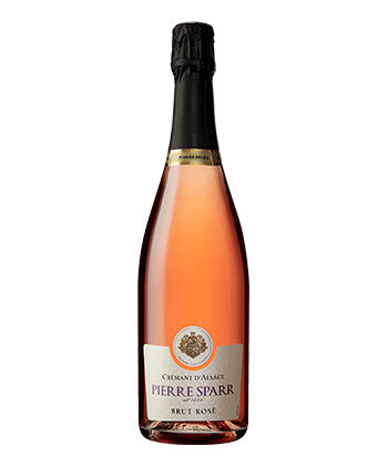 Pierre Sparr Cremant d’Alsace Brut Rosé NV is one of the best sparkling rosé wines you can buy