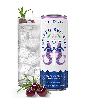 Bon & Viv Black Cherry Rosemary is one of the best spiked seltzers of 2019