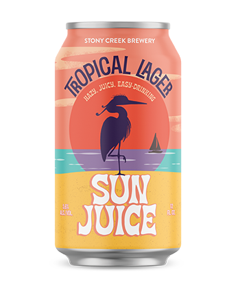 Stony Creek Brewery Sun Juice Tropical Lager