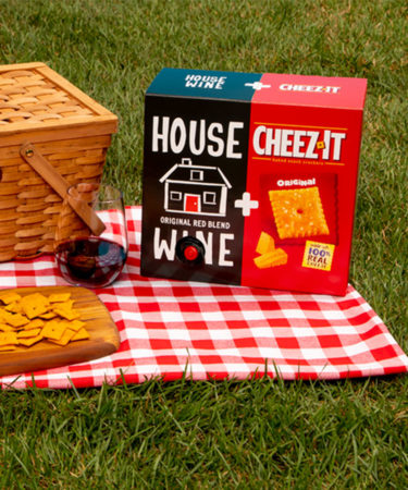 This House Wine and Cheez-It Collab is Happy Hour in a Box