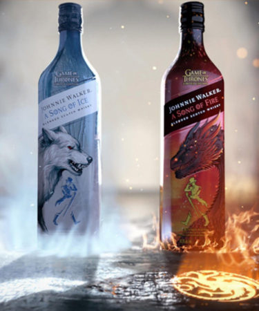 Johnnie Walker Debuts Two New ‘Game of Thrones’ Whiskies, ‘Ice’ Vs. ‘Fire’