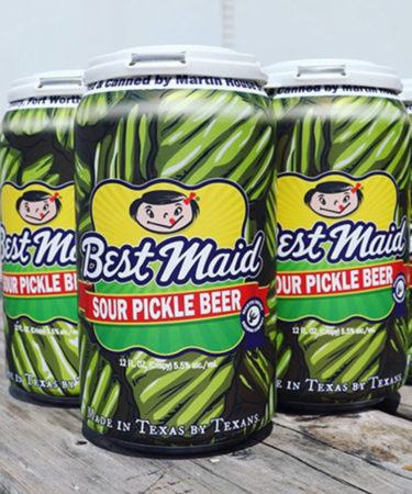 Texas Gose Mad for Sour Pickle Beer