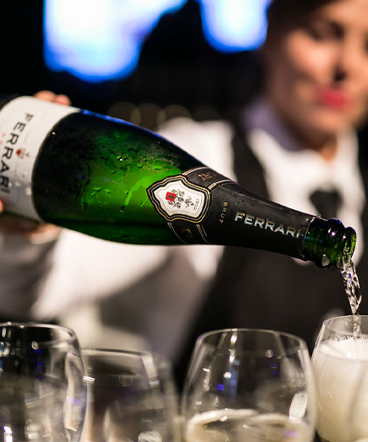 Glam Up Your Emmys Party With Ferrari Brut Trentodoc