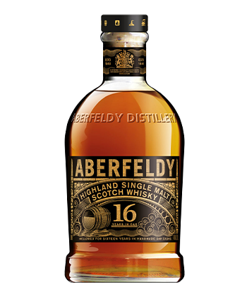 Aberfeldy 16 Year is one of the best Scotch whiskies under $100
