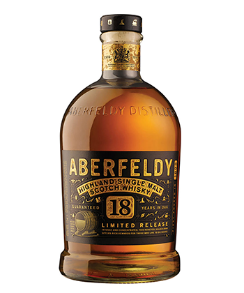 Aberfeldy 18 Year Double Cask is one of the best Scotch whiskies under $200