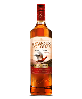 The Famous Grouse Ruby Cask is one of the best Scotch whiskies under $25