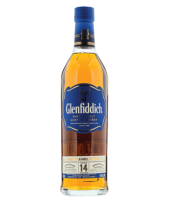 Glenfiddich 14 Bourbon Barrel Reserve is one of the best Scotch whiskies under $75