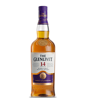 The Glenlivit 14 Cognac cask is one of the best Scotch whiskies under $75