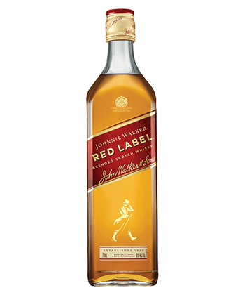 Johnnie Walker Red is one of the best Scotch whiskies under $25