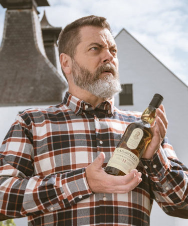 Nick Offerman Finally Gets His Own Scotch from Lagavulin