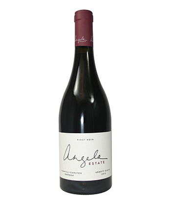Angela Estate Abbott Claim Pinot Noir is one of the best American red wines for Thanksgiving 2019