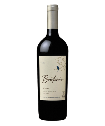 Bonterra Vineyards Merlot is one of the best American red wines for Thanksgiving 2019