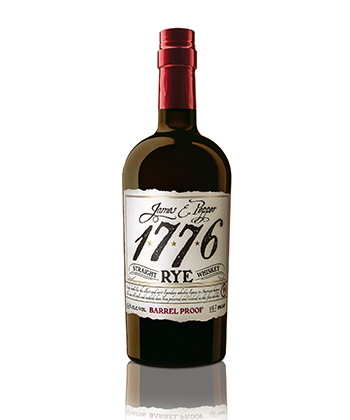 James Pepper Distilling 1776 Straight Rye is one of the best craft whiskies under $60