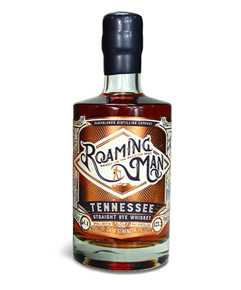 Sugarlands Distilling Co. Roaming Man Rye is one of the best craft whiskies under $60
