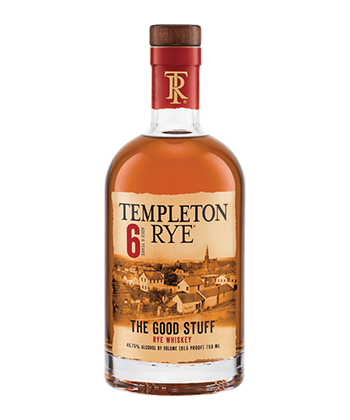 Templeton Rye 6 is one of the best craft whiskies under $60