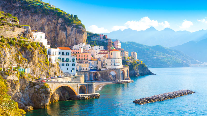 Campania is one of the top 10 wine travel destinations for 2020.