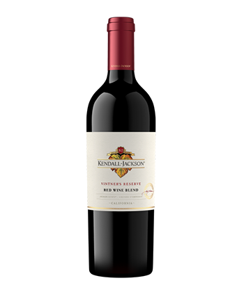 Kendall Jackson Napa Valley Vintner’s Reserve Red Wine Blend is one of the most popular red blends in America