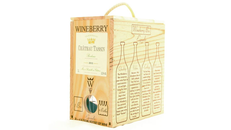 Wineberry Château Tassin Bordeaux Blanc is one of the best boxed wines of 2020