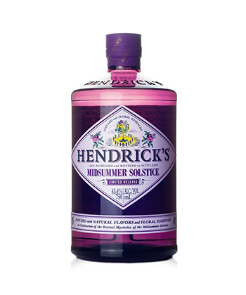 Hendrick's Midsummer Solstice is one of the Best Gins of 2020