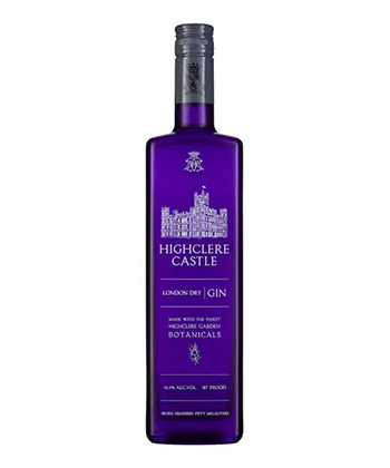 Highclere Castle Gin is one of the Best Gins of 2020