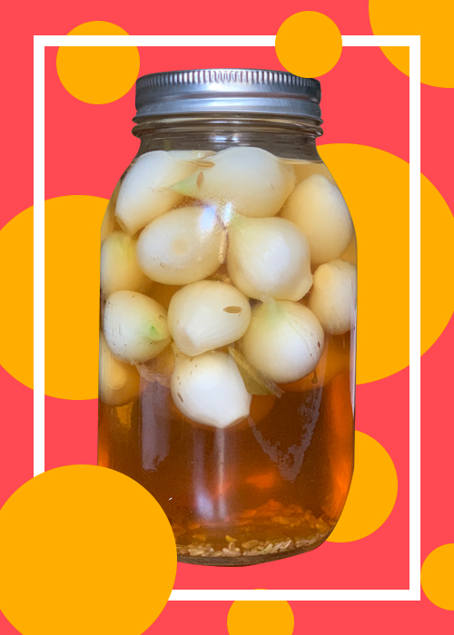 Pickled Onions is a great home bar project