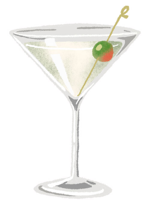 The Martini is a cocktail that is wasy to make at home