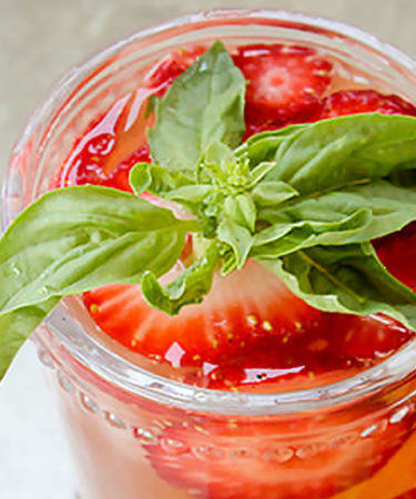 The Strawberry Basil Moscow Mule Recipe