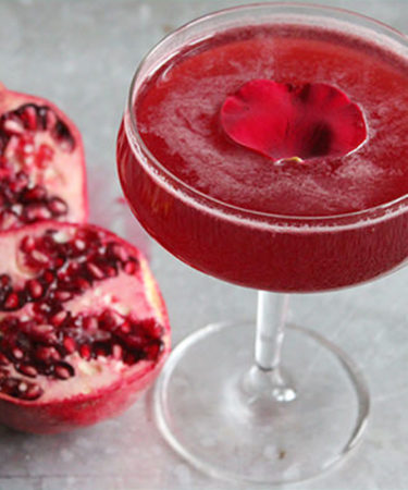 The Rose And Pomegranate Cocktail Recipe