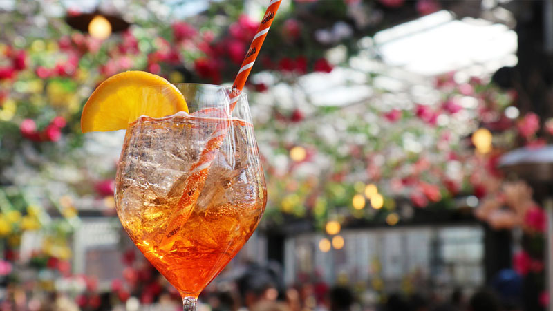 The Aperol Spritz is one of the 50 most popular cocktails in the world for 2020